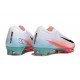 Chaussures Nike Mercurial Vapor XVI Elite FG Blanc Noir Bleu Rouge