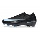 Chaussures Nike Mercurial Vapor XVI Elite FG Noir Bleu Givré