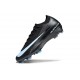 Chaussures Nike Mercurial Vapor XVI Elite FG Noir Bleu Givré