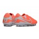 Crampons Nike Tiempo Legend 10 Elite FG Lave Chaude Blanc