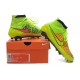 Nike Chaussures de football Magista Obra pour terrain sec volt rouge