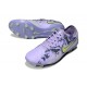 Crampons Nike Tiempo Legend 10 Elite FG Violet Agate Volt Très Pâle