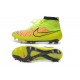 Nike Chaussures de football Magista Obra pour terrain sec volt rouge