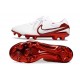 Crampons Nike Tiempo Legend 10 Elite FG Blanc Rouge