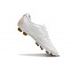 Crampons Nike Tiempo Legend 10 Elite FG Ronaldo Blanc Or