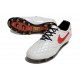Crampons Nike Tiempo Legend 10 Elite FG R10 Blanc Rouge