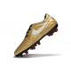 Crampons Nike Tiempo Legend 10 Elite FG R10 Or Blanc