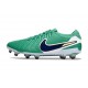 Crampons Nike Tiempo Legend 10 Elite FG Vert Stade Blanc Obsidienne Foncé