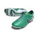 Crampons Nike Tiempo Legend 10 Elite FG Vert Stade Blanc Obsidienne Foncé