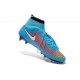 Nike Chaussures de football Magista Obra pour terrain sec bleu