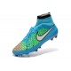 Nike Chaussures de football Magista Obra pour terrain sec bleu