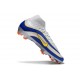 Nike Air Zoom Mercurial Superfly X Elite FG Argent Bleu Jaune
