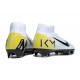 Nike Air Zoom Mercurial Superfly X Elite FG Blanc Noir Jaune