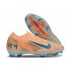 Chaussures Nike Mercurial Vapor XVI Elite FG KM Orange Bleu