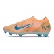Chaussures Nike Mercurial Vapor XVI Elite FG KM Orange Bleu