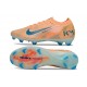 Chaussures Nike Mercurial Vapor XVI Elite FG KM Orange Bleu