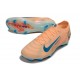 Chaussures Nike Mercurial Vapor XVI Elite FG KM Orange Bleu