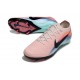 Chaussures Nike Mercurial Vapor XVI Elite FG Rose Bleu Noir
