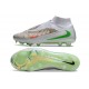 Chaussure de football Nike Phantom 6 High Elite FG Blanc Vert Orange