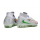 Chaussure de football Nike Phantom 6 High Elite FG Blanc Vert Orange