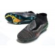 Chaussure de football Nike Phantom 6 High Elite FG Noir Vert