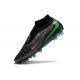 Chaussure de football Nike Phantom 6 High Elite FG Noir Vert