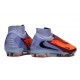 Chaussure Nike Phantom 6 High Elite FG Teinte Royale Cramoisi Vif Noir