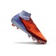 Chaussure Nike Phantom 6 High Elite FG Teinte Royale Cramoisi Vif Noir