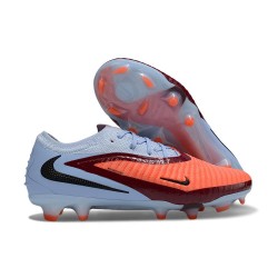 Crampons Nike Phantom 6 Low Elite FG Teinte Royale Cramoisi Vif Noir