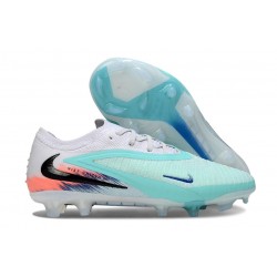Crampons Nike Phantom 6 Low Elite FG Vert Blanc Noir
