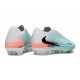Crampons Nike Phantom 6 Low Elite FG Vert Blanc Noir