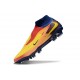 Nike Phantom 6 High Elite FG X Haaland Orange Laser Citron Venin Bleu Vide