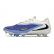 Crampons Nike Phantom 6 Low Elite FG Blu Racer Bianco Ossidiana Scuro