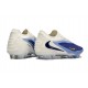 Crampons Nike Phantom 6 Low Elite FG Blu Racer Bianco Ossidiana Scuro