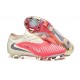 Crampons Nike Phantom 6 Low Elite FG Rouge Beige Noir