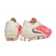 Crampons Nike Phantom 6 Low Elite FG Rouge Beige Noir
