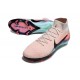 Nike Air Zoom Mercurial Superfly X Elite FG Rose Bleu Noir