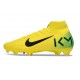 Nike Air Zoom Mercurial Superfly X Elite FG Jaune Vert Noir