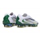 Crampons Nike Phantom 6 Low Elite FG Blanc Argent Vert