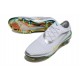 Crampons Nike Phantom 6 Low Elite FG Blanc Argent Vert