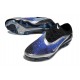 Crampons Nike Phantom 6 Low Elite FG Bleu Noir Argent