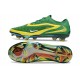 Crampons Nike Phantom 6 Low Elite FG Vert Jaune