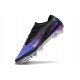 Crampons Nike Phantom 6 Low Elite FG Violet Noir