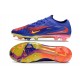 Crampons Nike Phantom 6 Low Elite FG Bleu Rouge Jaune