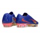 Crampons Nike Phantom 6 Low Elite FG Bleu Rouge Jaune