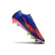 Crampons Nike Phantom 6 Low Elite FG Bleu Rouge Jaune