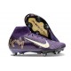 Nike Mercurial Superfly X Elite SG Pro X MBAPPÉ Violet Grandiose Ivoire Pâle