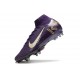 Nike Mercurial Superfly X Elite SG Pro X MBAPPÉ Violet Grandiose Ivoire Pâle