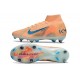 Nike Mercurial Superfly X Elite SG Pro KM Orange Bleu