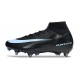 Nike Mercurial Superfly X Elite SG Pro Noir Bleu Givré